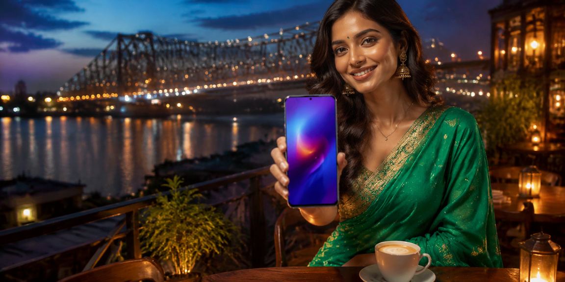 Happy player accessing 9xbuddy VIP bonuses in Kolkata
